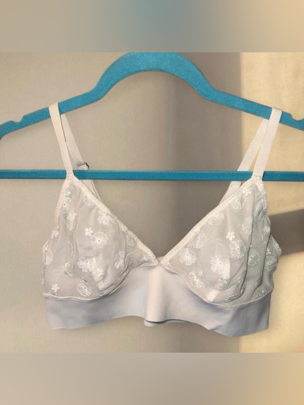 Aerie White Lace Bralette